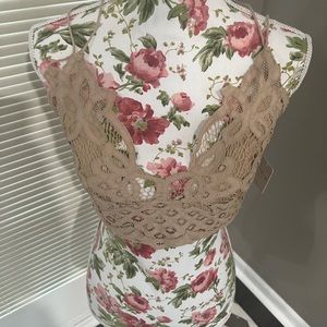 Free People Adella Longline Bralette